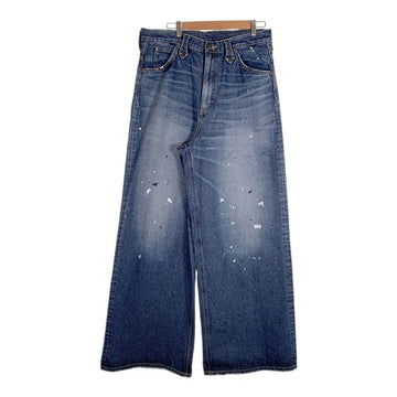 Lee リー COMPILATIONS ウエスタンデニムパンツ ワイド ジーンズ インディゴ ペンキ加工 LM9817 Size L 福生店