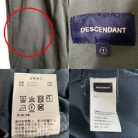 DICENDANT ディセンダント テーパード イージーパンツ グリーン Size 1 福生店
