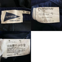 nonnative ノンネイティブ DWELLER 5P JEANS CLASSIC FIT KATSURAGI STRETCH for Pilgrim 5ポケット テーパードストレッチパンツ ジーンズ ネイビー NN-P3482 Size 2 福生店