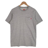 SUPREME シュプリーム Pocket Tee ポケットTシャツ ヘザーグレー ワングラム Size M 福生店