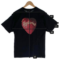 HYSTERIC GLAMOUR ヒステリックグラマー SKULL BERRY プリントTシャツ ブラック 02222CT23 Size M 福生店