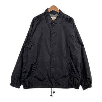 FOSTEX ナイロン コーチジャケット POLICEプリント ブラック Size 3 福生店