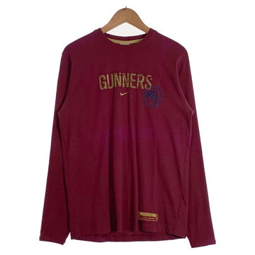 00's NIKE ナイキ Gunners Arsenal ガンナーズ アーセナル ロングスリーブTシャツ ボルドー Size M 福生店