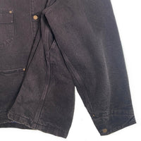 Carhartt カーハート ダック チョアコート カバーオール ブランケットライナー ブラック Size XL相当 福生店