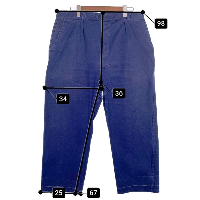 60's Bleu France Crepier フレンチワークパンツ ネイビー Size 52 福生店