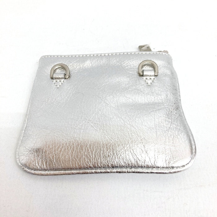 minitmute ミニットミュート Brett Micro チェーンショルダーバッグ シルバー 瑞穂店