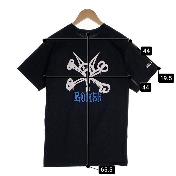 POWELL PERALTA パウエル ペラルタ RAT BONES ラットボーンズ 半袖 Tシャツ ブラック Size S 福生店