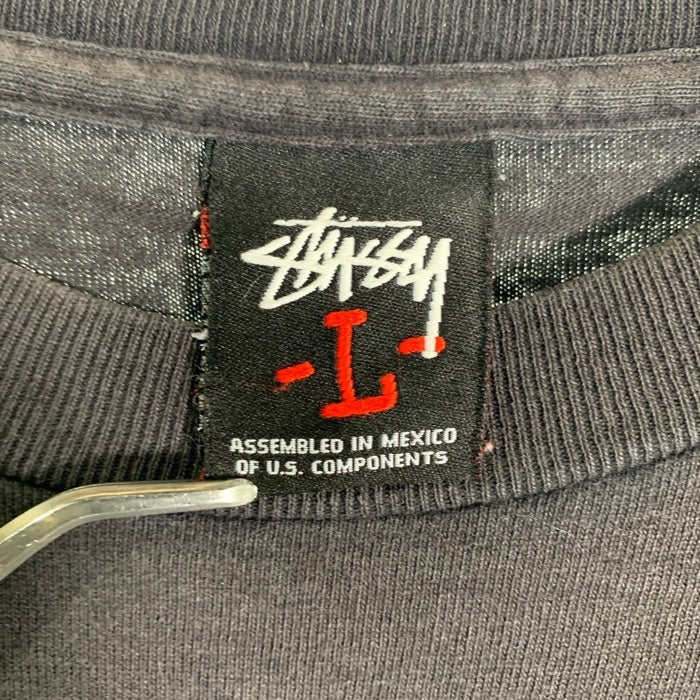 00`s Stussy ステューシー Mr.Cartoon ミスターカートゥ-ン CUSTOMADE S/S T Shirts 半袖 Tシャツ ブラック L 福生店