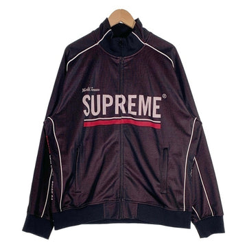 SUPREME シュプリーム 22AW World Famous Jacquard Track Jacket ワールドフェイマス ジャカード トラックジャケット ブラック Size XXL 福生店