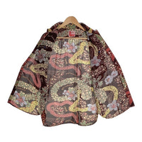 鞆帆布 柿渋染め アロハシャツ ブラウン Size L 福生店