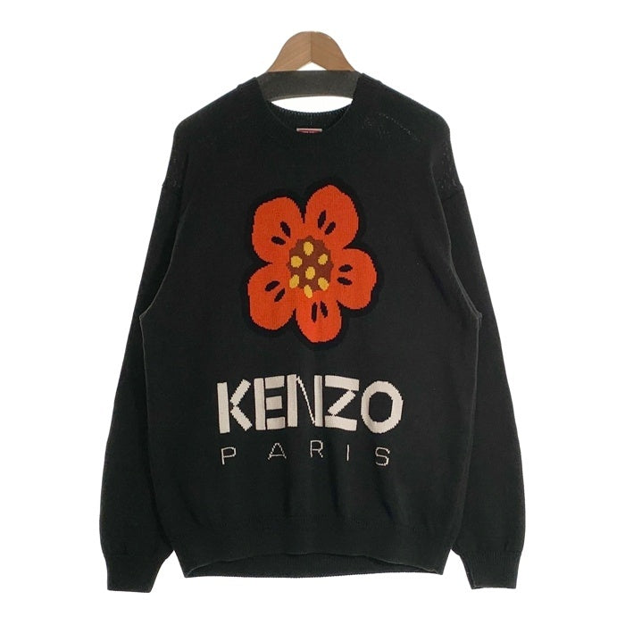 KENZO ケンゾー BOKE FLOWER ニット セーター ブラック FD65PU4273LD Size M 福生店