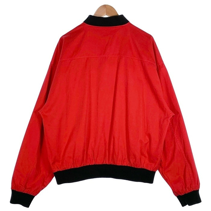 90's Marlboro Reversible Jacket マルボロ リバーシブルジャケット ブラック レッド ロゴワッペン Size XL 福生店