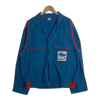 RENFORT＋ 企業物 コットン ジップアップ フレンチ ワーク ジャケット ブルー フランス製 Size 50 福生店