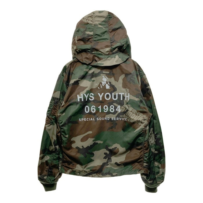HYSTERIC GLAMOUR ヒステリックグラマー HYS YOUTH A-1 フロートジャケット カモフラージュ 02223AB03 Size M 瑞穂店