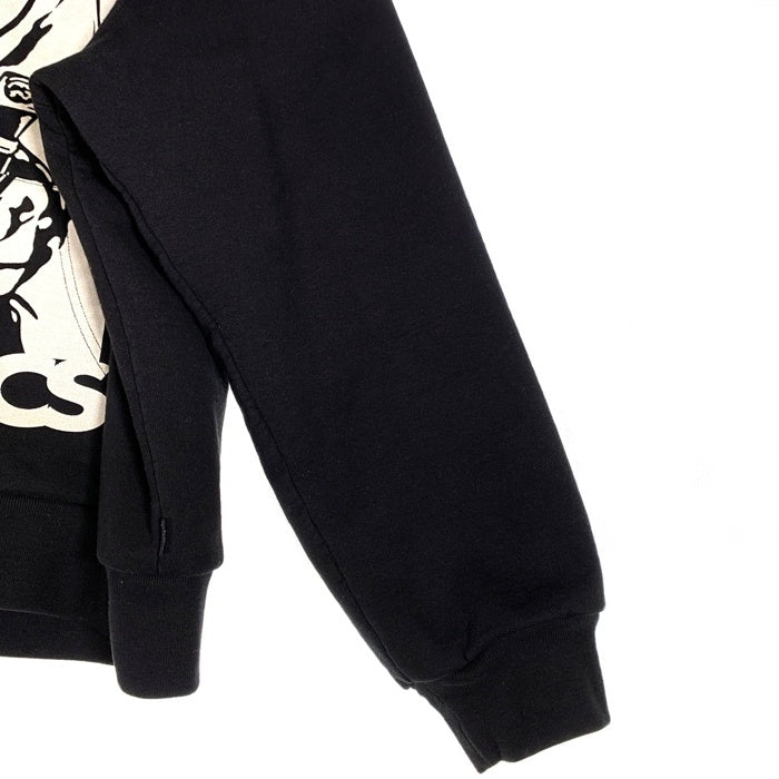 SUPREME シュプリーム HYSTERIC GLAMOUR ヒステリックグラマー 24FW Thermal Lined Zip Up Hooded Sweatshirt サーマル ジップアップ フーディー パーカー ブラック Size L 福生店