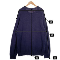 SUPREME シュプリーム 24SS Bouclé Small Box Sweater ブークレ スモール ボックス セーター ネイビー Size XL 福生店
