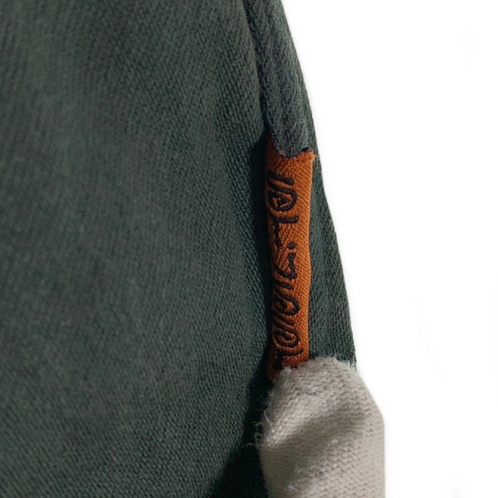 80's STUSSY ステューシー コットン ビーチパンツ イージー テーパード グリーン USA製 オレンジタブ Size L 福生店