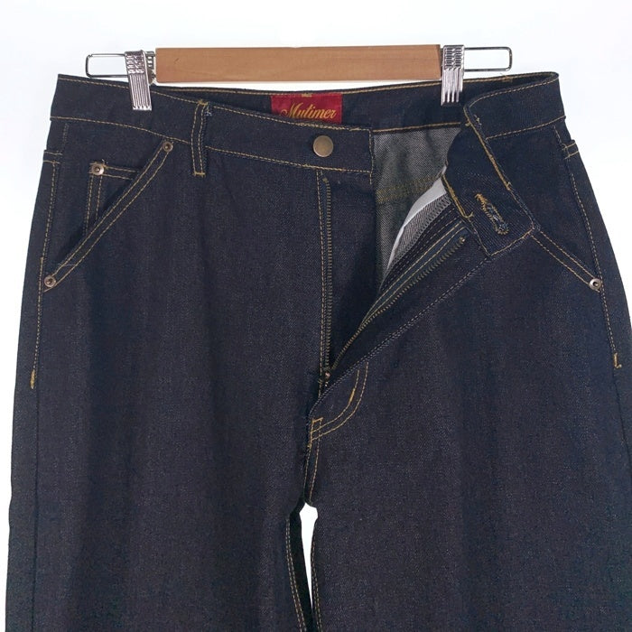 Mutimer ジッパーフライ ワイドデニムパンツ インディゴ Size 32 福生店