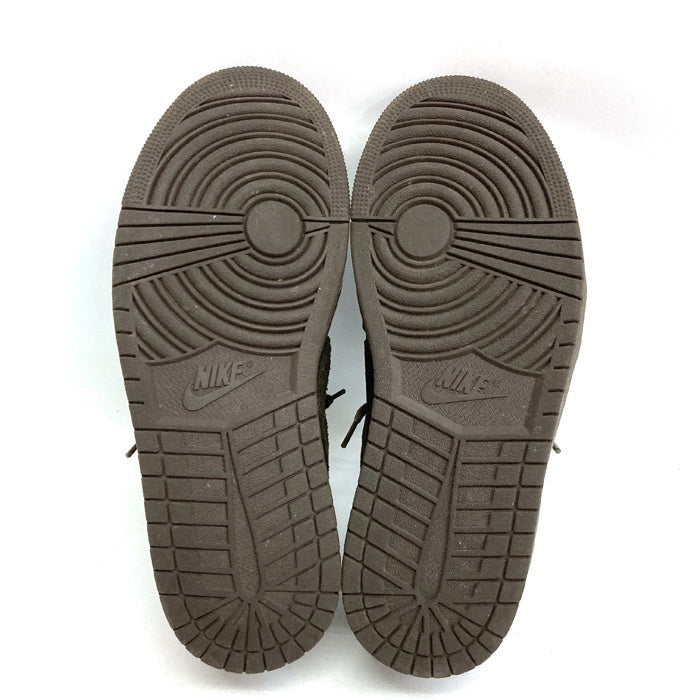 NIKE×Travis Scott ナイキ×トラヴィススコット DM7866-202 AIR JORDAN1 LOW OG SP スニーカー ダークブラウン size27cm 瑞穂店