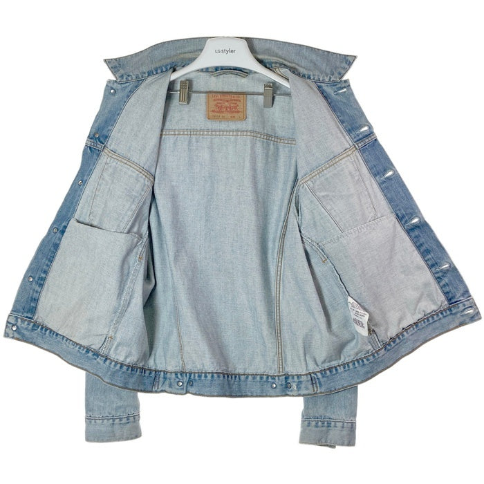 Levi’s リーバイス 70550-0476 01年製 ユーロリーバイス チュニジア製 トラッカージャケット Gジャン ライトインディゴ sizeL 瑞穂店