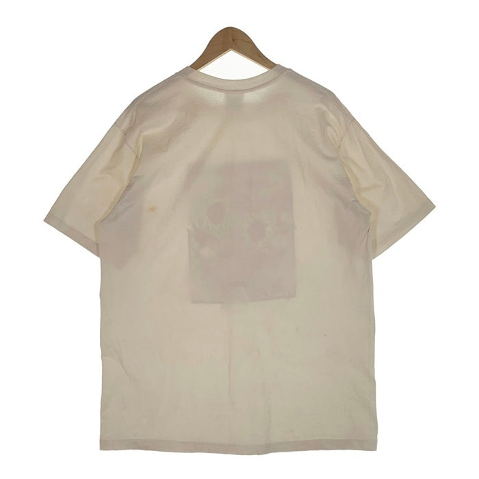 90's PJ McCRACKEN SUNFLOWERS プリントTシャツ ホワイト Size XL 福生店