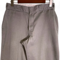 90`s DICKIES ディッキーズ 874 ワークパンツ シルバー USA製 Size ウエスト約84cm 福生店