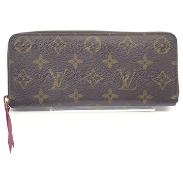 Louis Vuitton ルイヴィトン モノグラム ポルトフォイユクレマンス ラウンドファスナー長財布 M60742 福生店