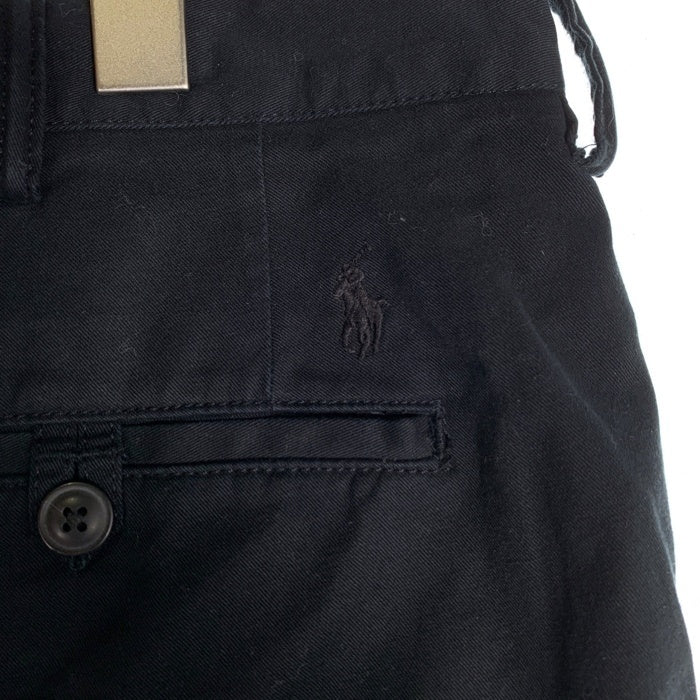 POLO RALPH LAUREN ポロ ラルフローレン THE POLO CHINO ザ ポロ チノ ツイル パンツ ブラック Size 38/32 福生店