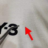 Y-3 ワイスリー ロンT ロングスリーブ 長袖 Tシャツ ホワイト CE6752 Size XS 福生店