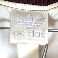 adidas アディダス 80's 台湾製 背面トレフォイル刺繍 ナイロンスタジャン ボルドー size- 瑞穂店