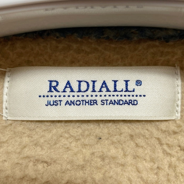 RADIALL ラディアル ストライプシャツ スナップボタン ブルー RAD-19AW-SH015 Size L 瑞穂店