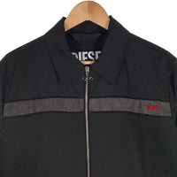 DIESEL ディーゼル J-TOMMY ナイロン ジップアップジャケット ブラック Size S 福生店