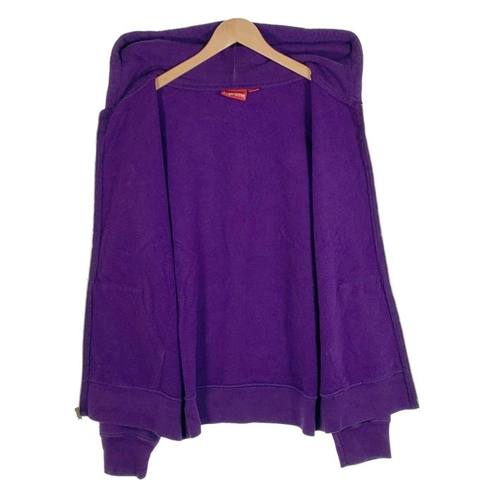 SUPREME シュプリーム 19SS Star Zip Up Sweatshirt スタージップアップスウェットパーカー パープル Size M 福生店