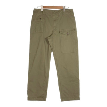 HUMAN MADE ヒューマンメイド STRAIGHT CARGO PANTS ストレートカーゴパンツ オリーブ ヘリンボーン HM29PT010 Size L 福生店