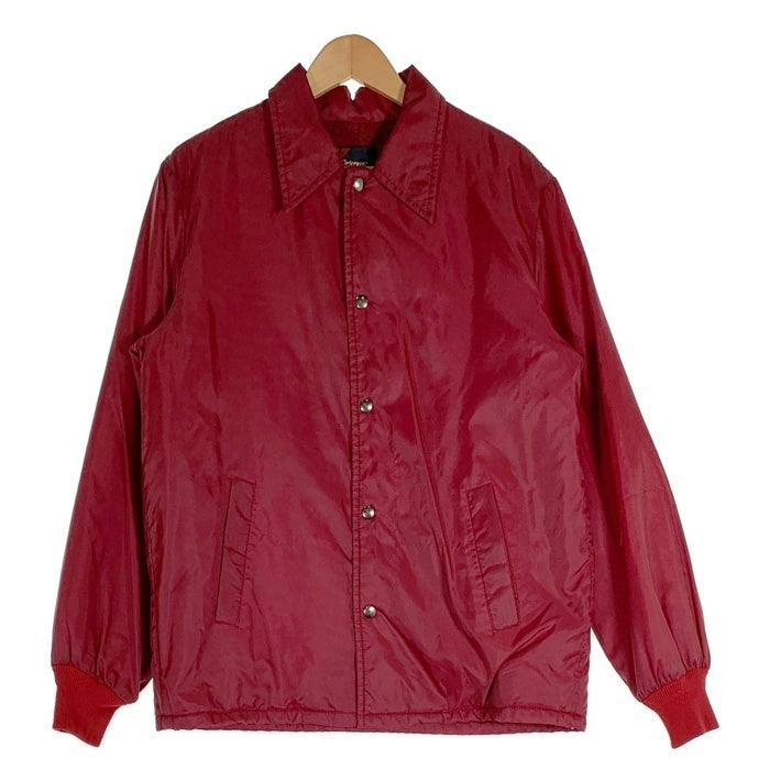 70`s Sears シアーズ ナイロン コーチジャケット 内ボア バーガンディー Size M 福生店