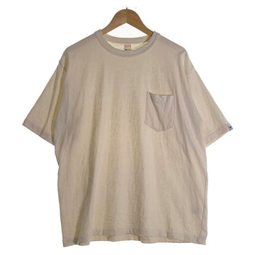 WORKERS ワーカーズ Pocket-T Crew Neck ポケットTシャツ クルーネック オートミール Size XL 福生店