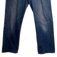 JOE McCOY ジョーマッコイ 905 ボタンフライ 赤耳 セルビッチ デニムパンツ ライトブルー Size W36 L30 福生店