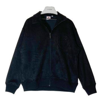 AVIREX アヴィレックス 783-3130022 直営店限定 EMBOSS STAND ZIP JACKET エンボス スタンドジップジャケット ブラック sizeM 瑞穂店