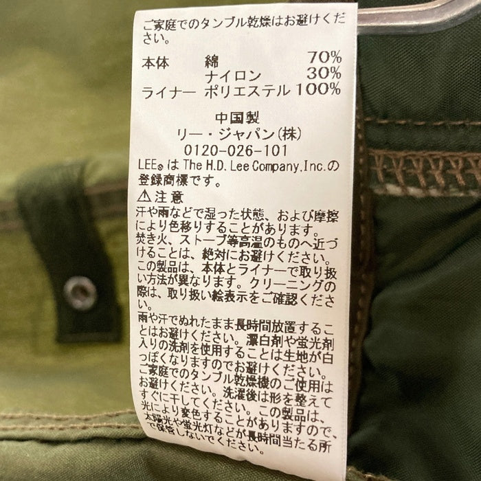 Lee リー ミリタリー モッズコート オリーブ ライナー付き LL6081 Size M 瑞穂店