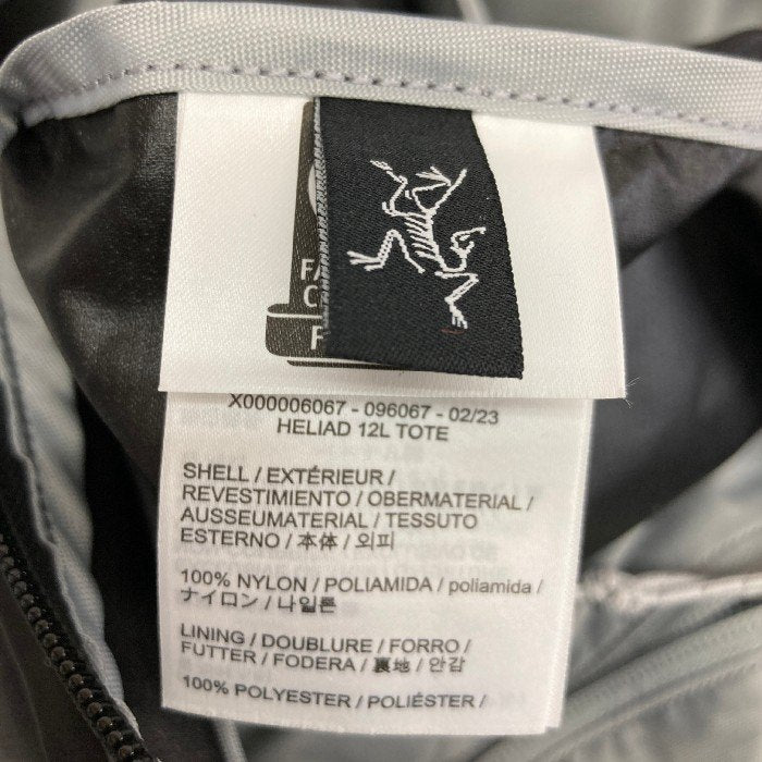 ARC'TERYX アークテリクス heliad 12l tote ショルダーバッグ ブラック 瑞穂店