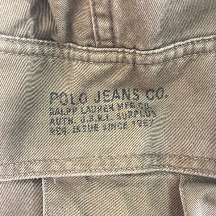 POLO JEANS RALPH LAUREN ポロジーンズ ラルフローレン カーゴショーツ カーキ size34 瑞穂店