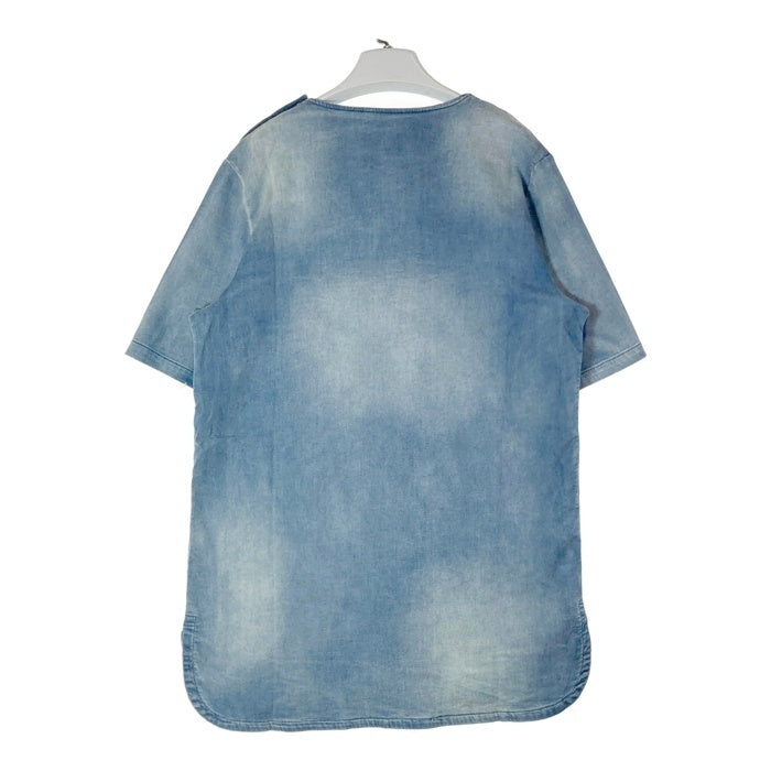 glamb グラム Brian knit denim SH ブライアンニットデニムシャツ インディゴ GB17AT/SH01 Size 4 瑞穂店