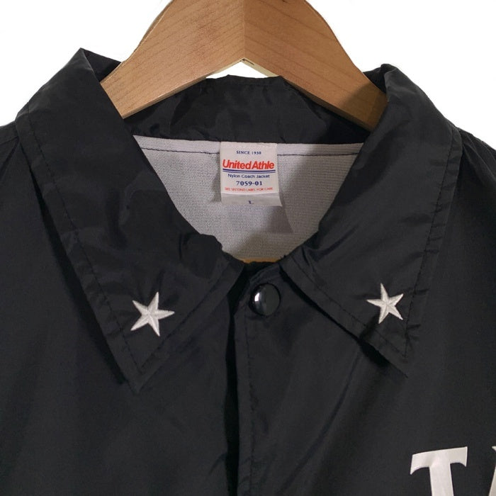 RATS ラッツ 25SS TAT 30th COACH JACKET プリント 刺繡 コーチジャケット ブラック Size L 福生店