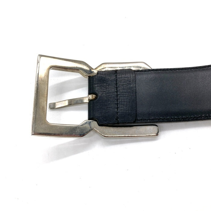 DOLCE&GABBANA ドルチェアンドガッバーナ DGバックル レザーベルト ブラック Size 100cm-40インチ 瑞穂店