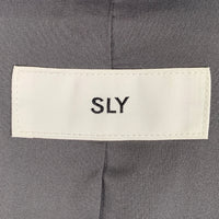 SLY スライ OVER SIZE BOXY オーバーサイズボクシージャケット グレー sizeF 瑞穂店