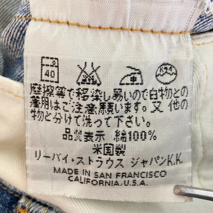 Levi's リーバイス 501XX USA製 555 バレンシア デニムパンツ インディゴ sizeW31 瑞穂店