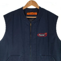 RED KAP レッドキャップ 企業物 ワークベスト ネイビー Size L 福生店