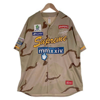SUPREME シュプリーム 24SS Chosen One Baseball Jersey チョーズンワン ベースボールジャージ シャツ デザートカモ ベージュ Size XXL 福生店