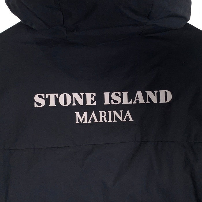 STONE ISLAND ストーンアイランド 23FW S.I.MARINA RUBBER WAX POPLIN DOWN ラバー ワックス ポプリン ダウンジャケット ネイビー 7915424X2 Size M 福生店