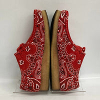 Supreme シュプリーム Clarks クラークス 19SS RED Bandana Wallabee バンダナワラビー 42399 レッド size27cm 瑞穂店